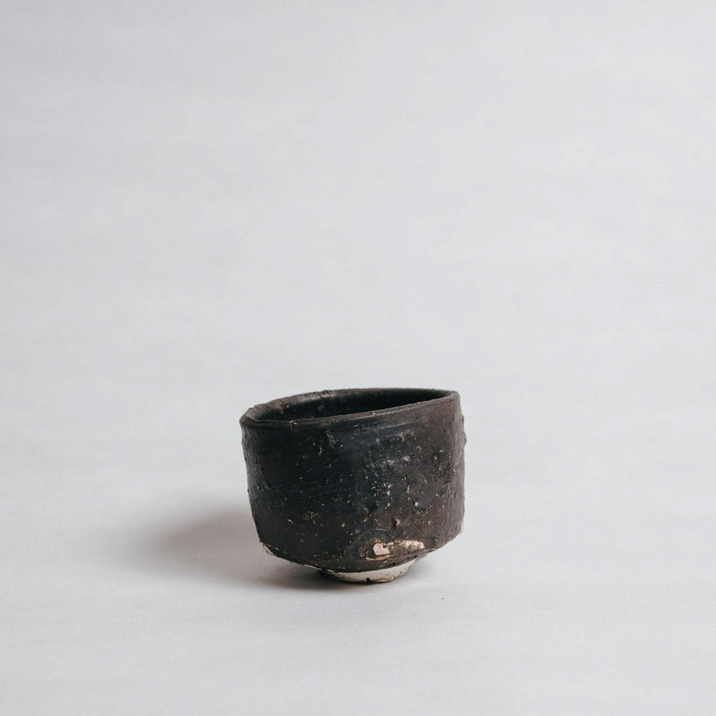 Yoshiyuki Shimizu Okinawa Black Clay Chawan