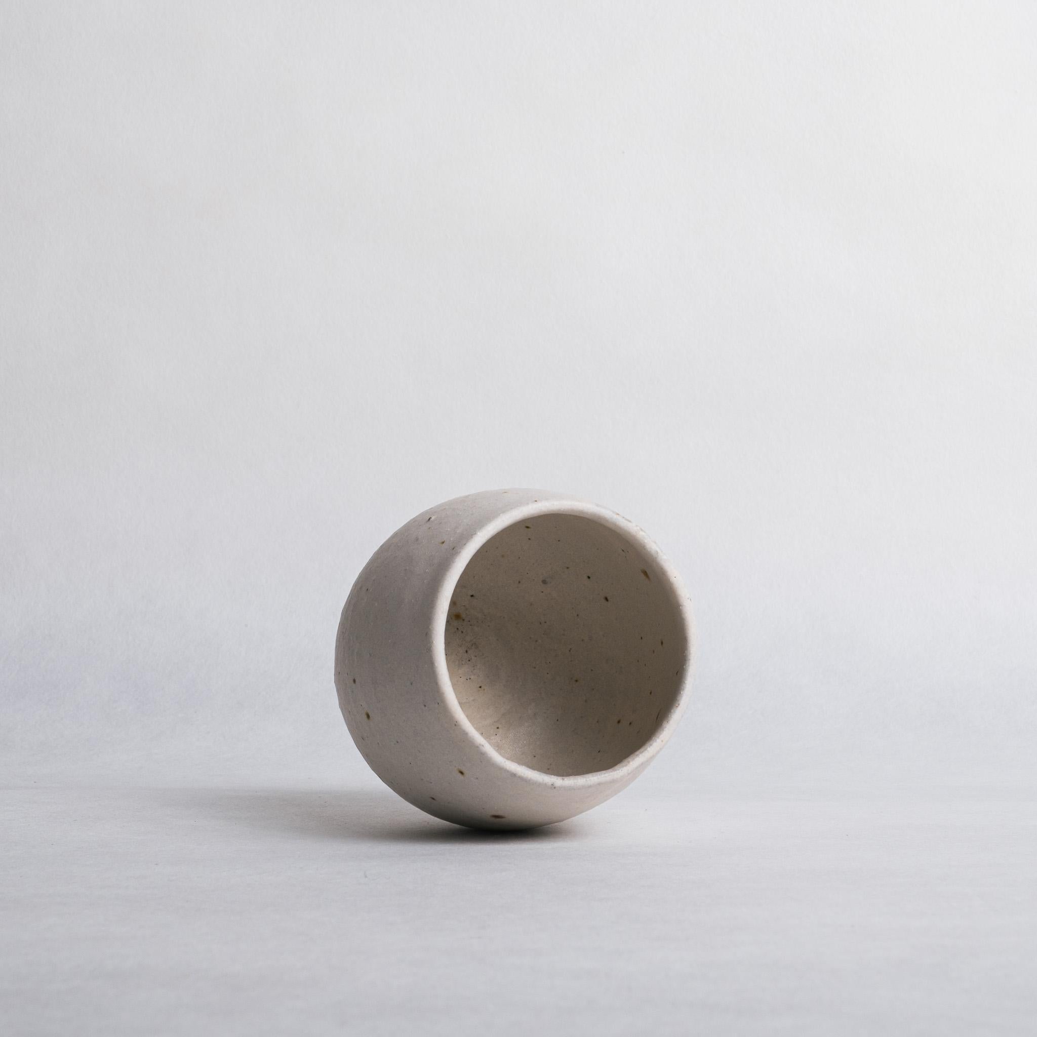 White Uzura Cup - Naoko Murakami