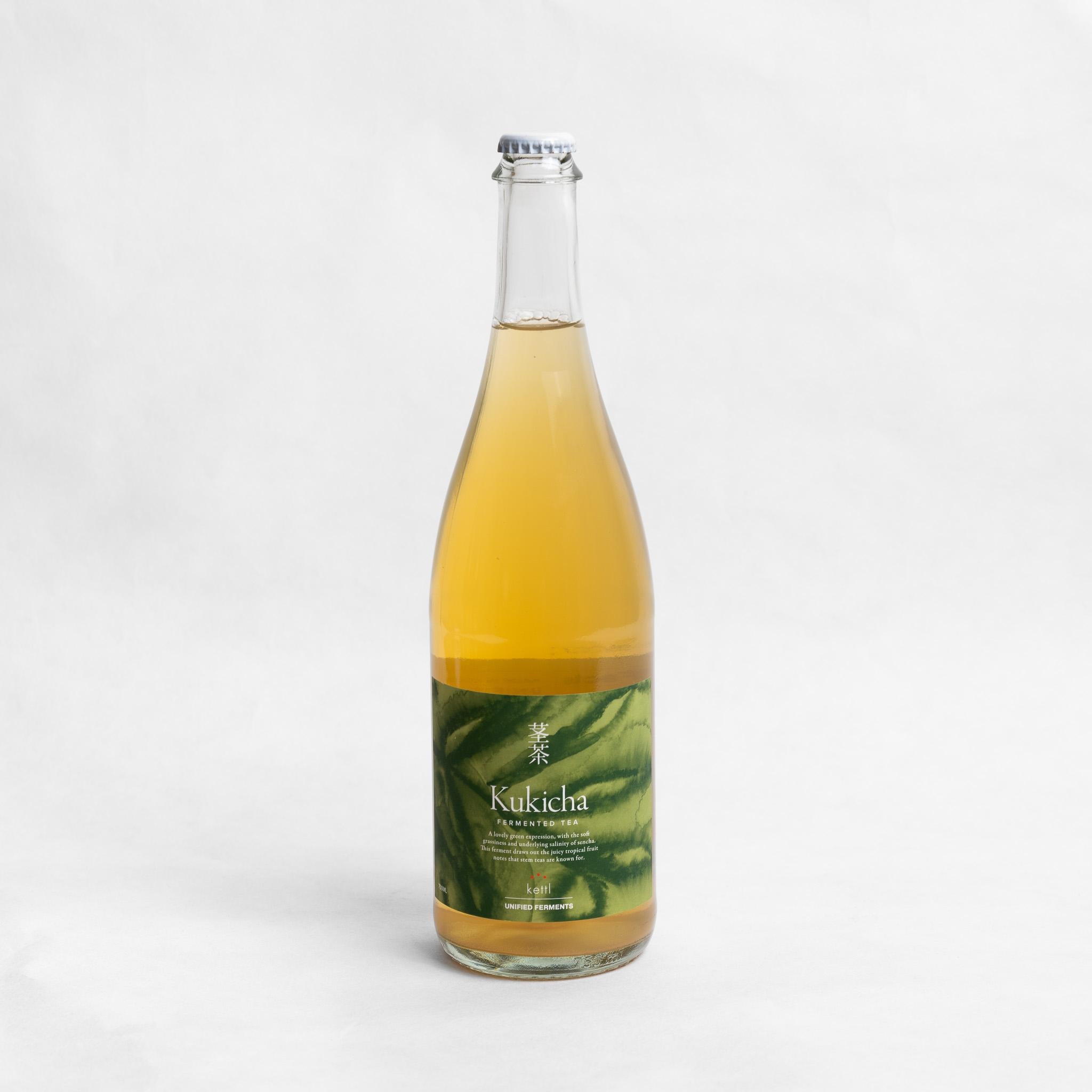 Kettl x Unified Ferments Kukicha Kombucha - 750ml