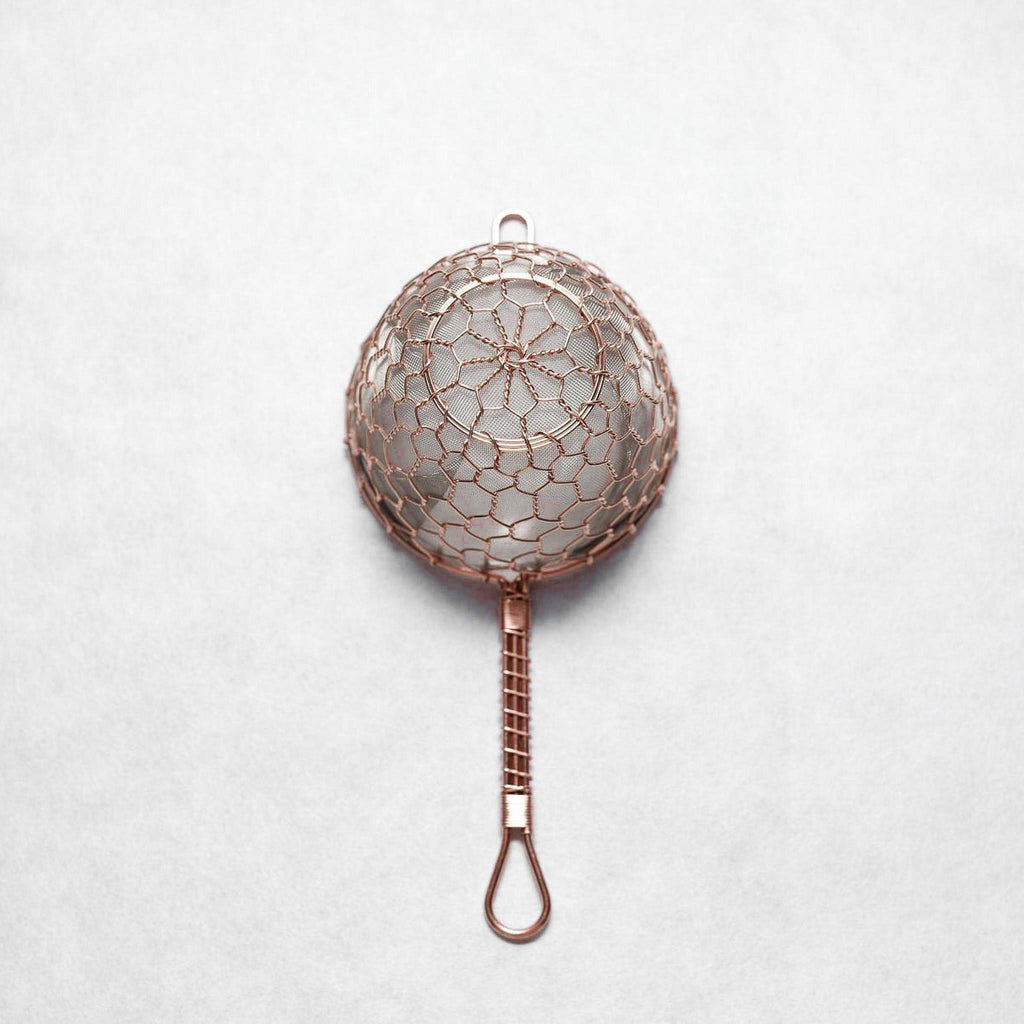 Kanaami Tsuji Tea Strainer (Large, Copper)