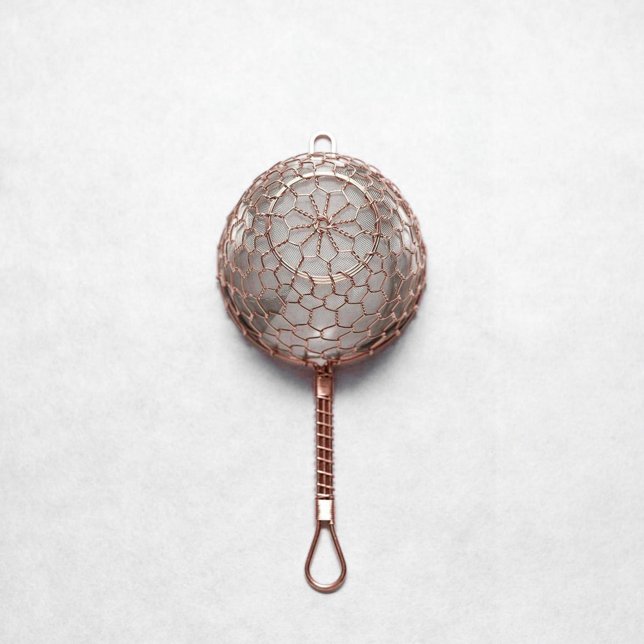Kanaami Tsuji Tea Strainer (Large, Copper)