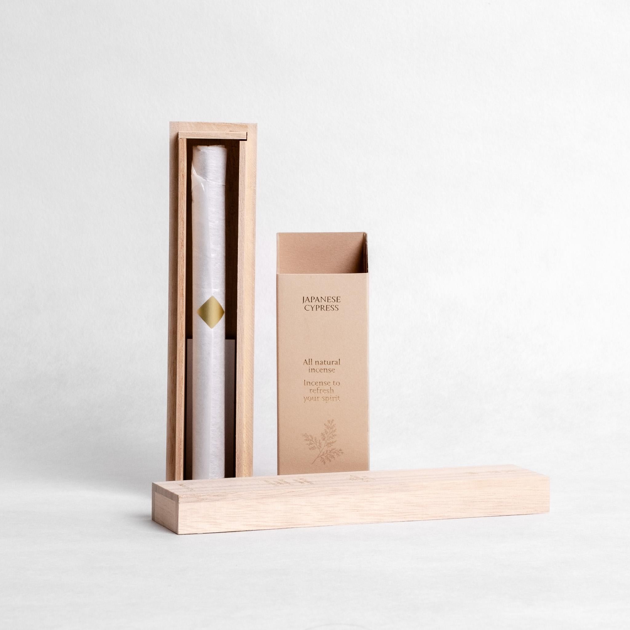 Natural Premium Incense - Japanese Cypress