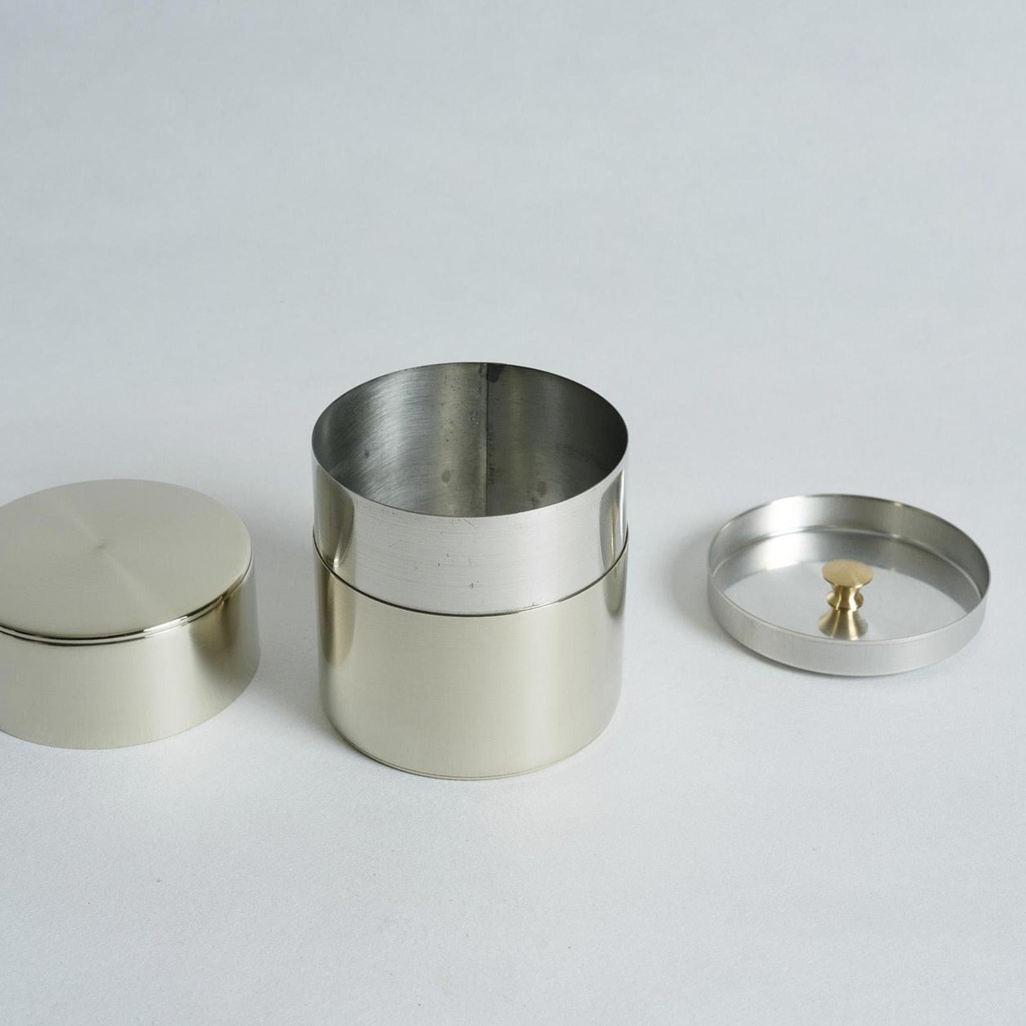 Kaikado 120g Pale Gold Tea Caddy