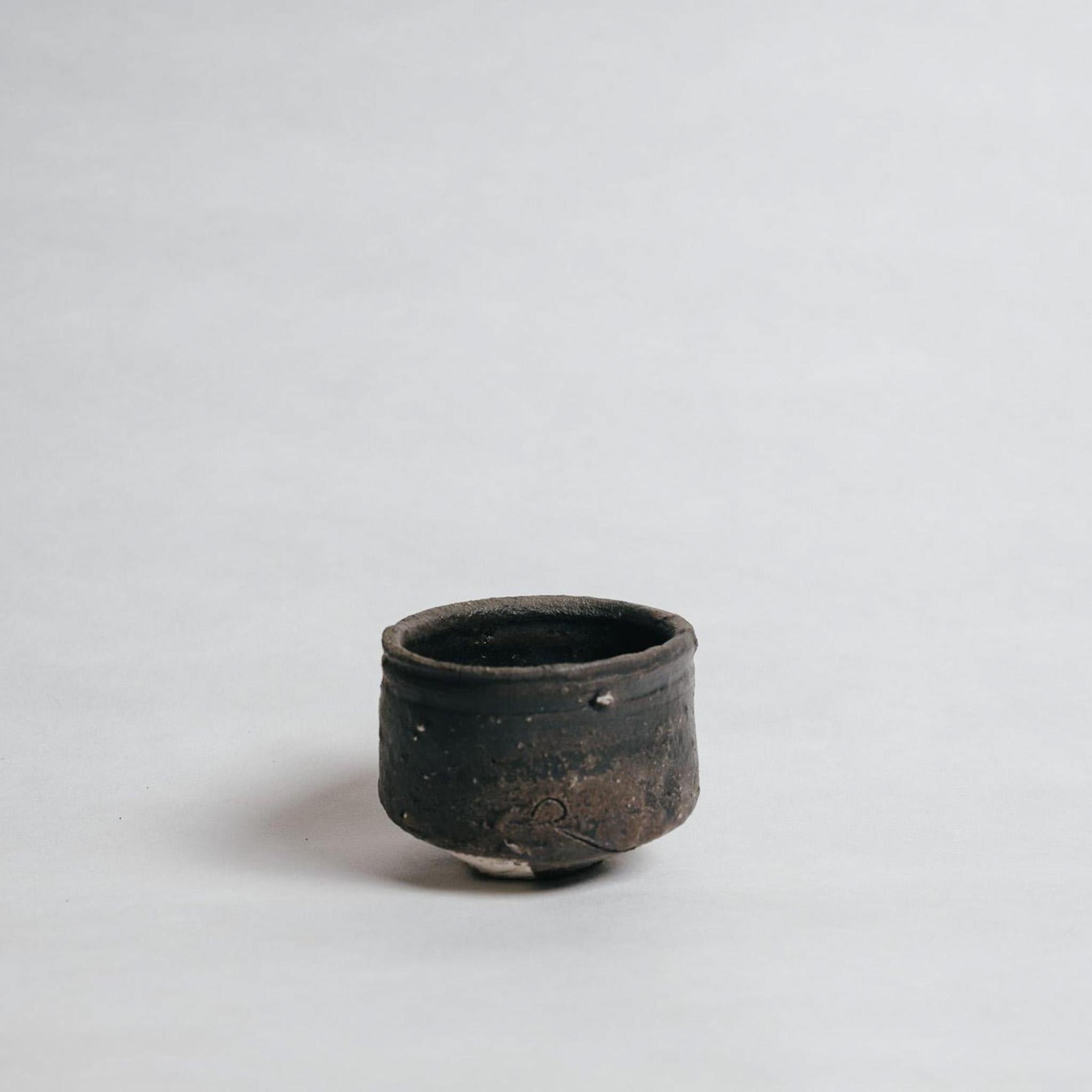 Yoshiyuki Shimizu Okinawa Black Clay Chawan