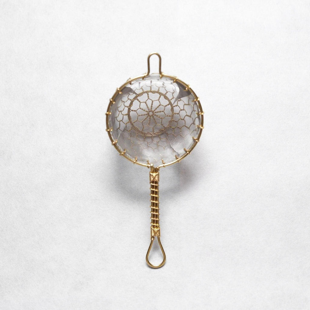 Kanaami Tsuji Tea Strainer (Small, Brass Steel)