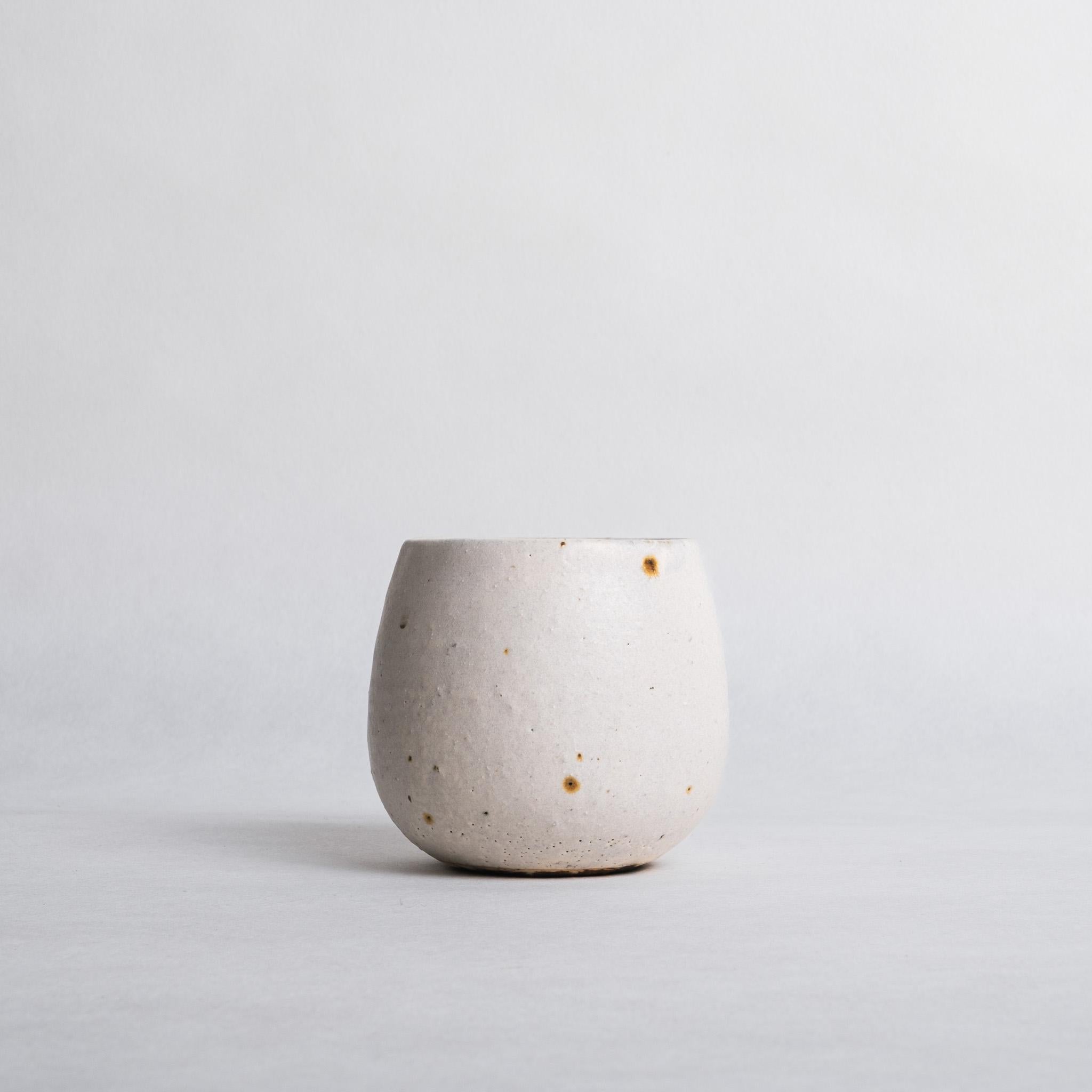 White Uzura Cup - Naoko Murakami