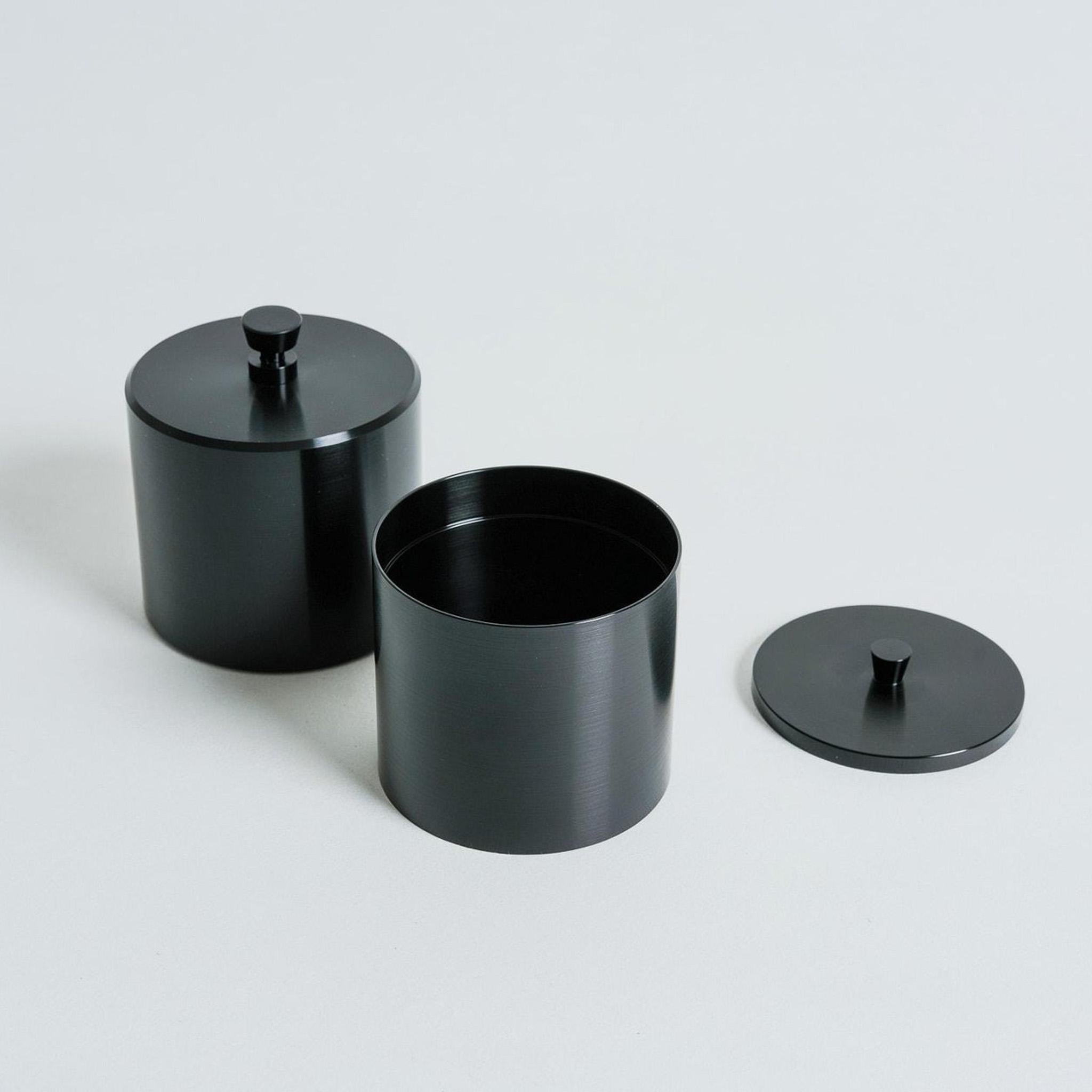 Precision 60g Black Vacuum Tea Caddy