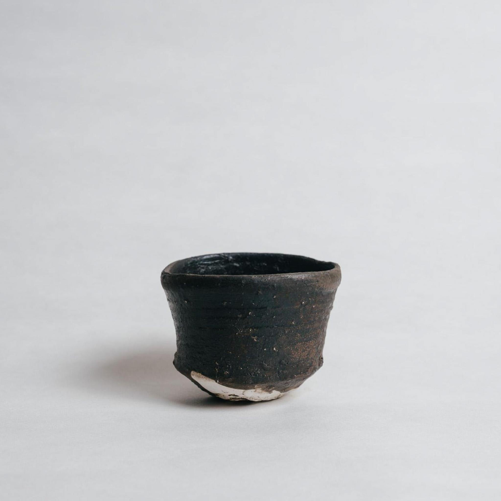 Yoshiyuki Shimizu Okinawa Black Clay Chawan