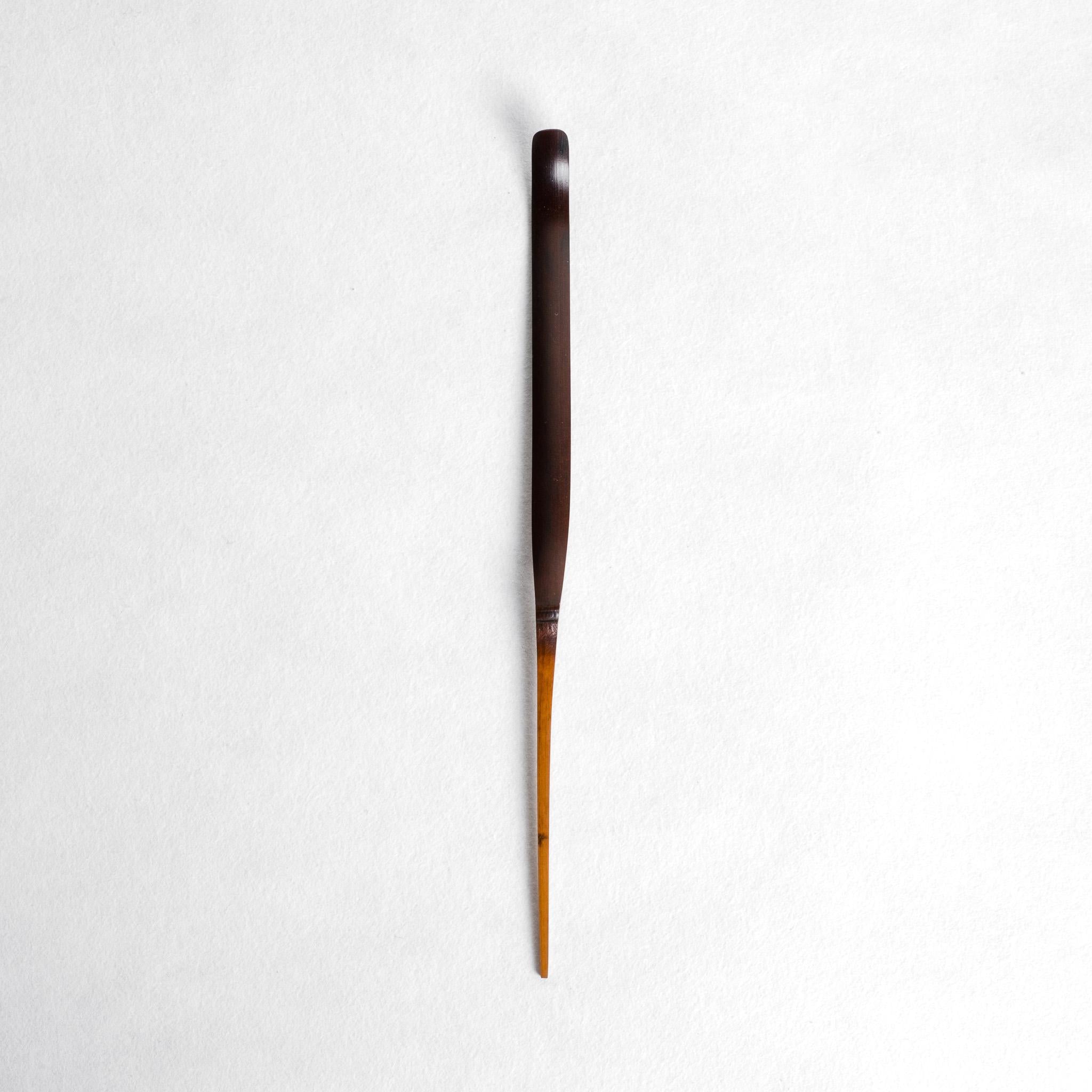 Susutake Chinese Style Chashaku (U) - Toru Hatsuta